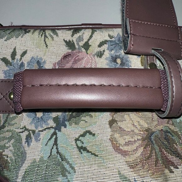 RARE VINTAGE DVF FLORAL COSMETIC MAKEUP BAG - Picture 8 of 12